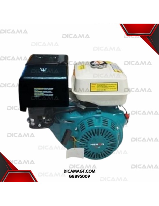 MOTOR ESTACIONARIO A GASOLINA 9 HP CON VELOCIDAD AJUSTABLE HERON G8895009