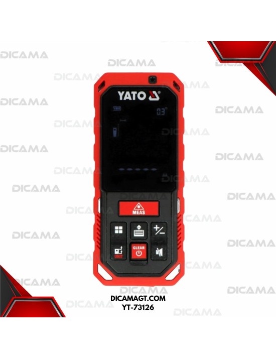 MEDIDOR LASER 40 METROS USB YATO YT-73126