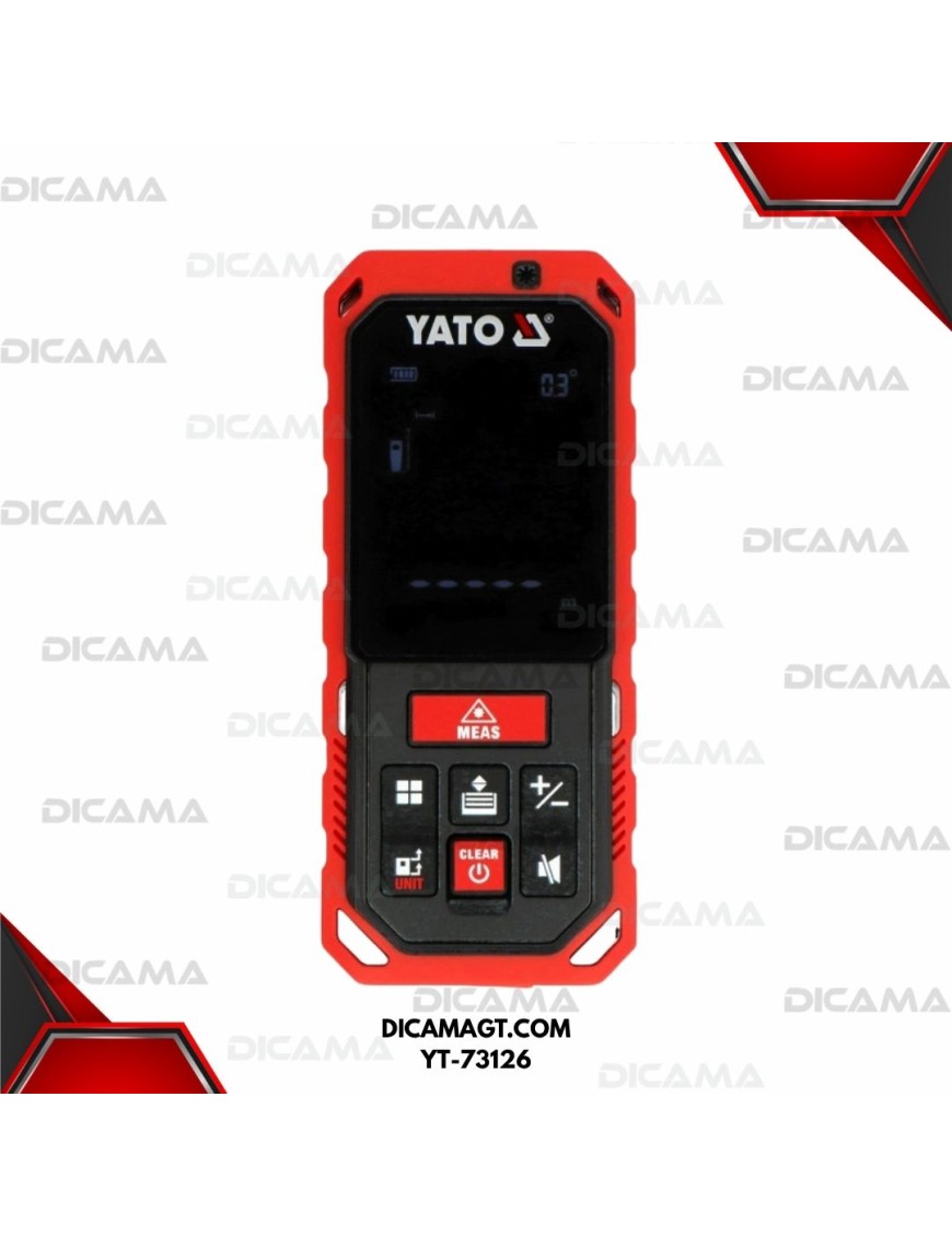 MEDIDOR LASER 40 METROS USB YATO YT-73126