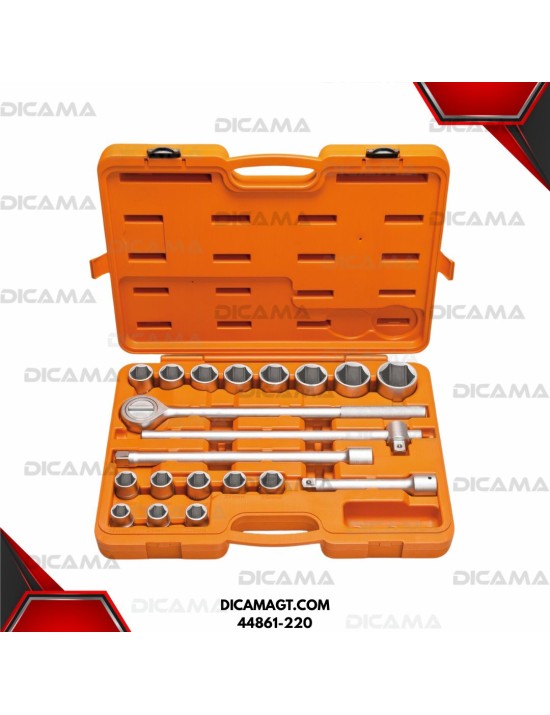 COPAS JUEGO RAIZ 3/4 20 PZAS 19-50MM TRAMONTINA 44861-220