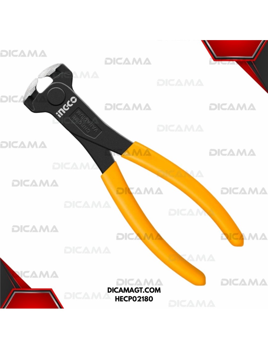 PINZA 7 TIPO TENAZA /180MM INDUSTRIAL INGCO HECP02180