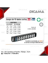 COPAS JUEGO RAIZ 1/2 10 PZAS 3/8-15/16 TRUPER 14176