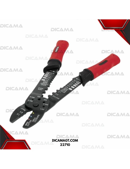 PINZA 9 PELACABLE PRETUL 22710