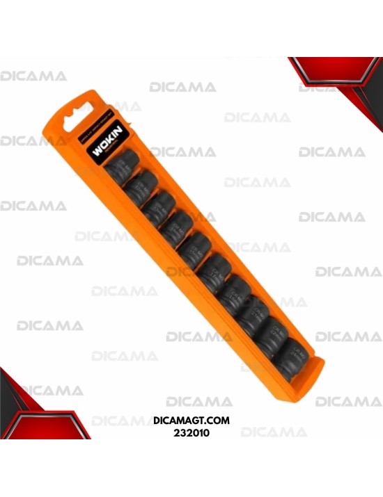 COPAS JUEGO RAIZ 1/2 10 PZAS 10-24MM IMPACTO WOKIN 232010