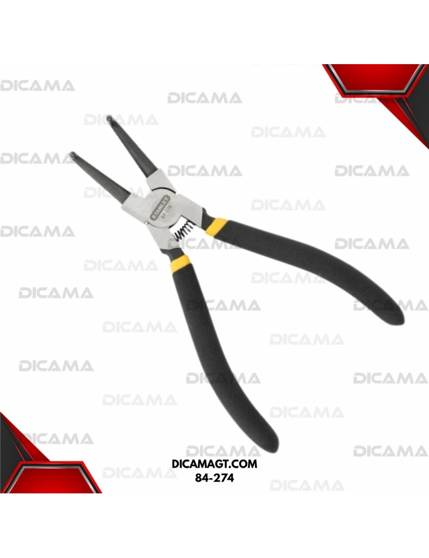 PINZA 7 SEGUROS INTERIOR/CURVO STANLEY 84-274