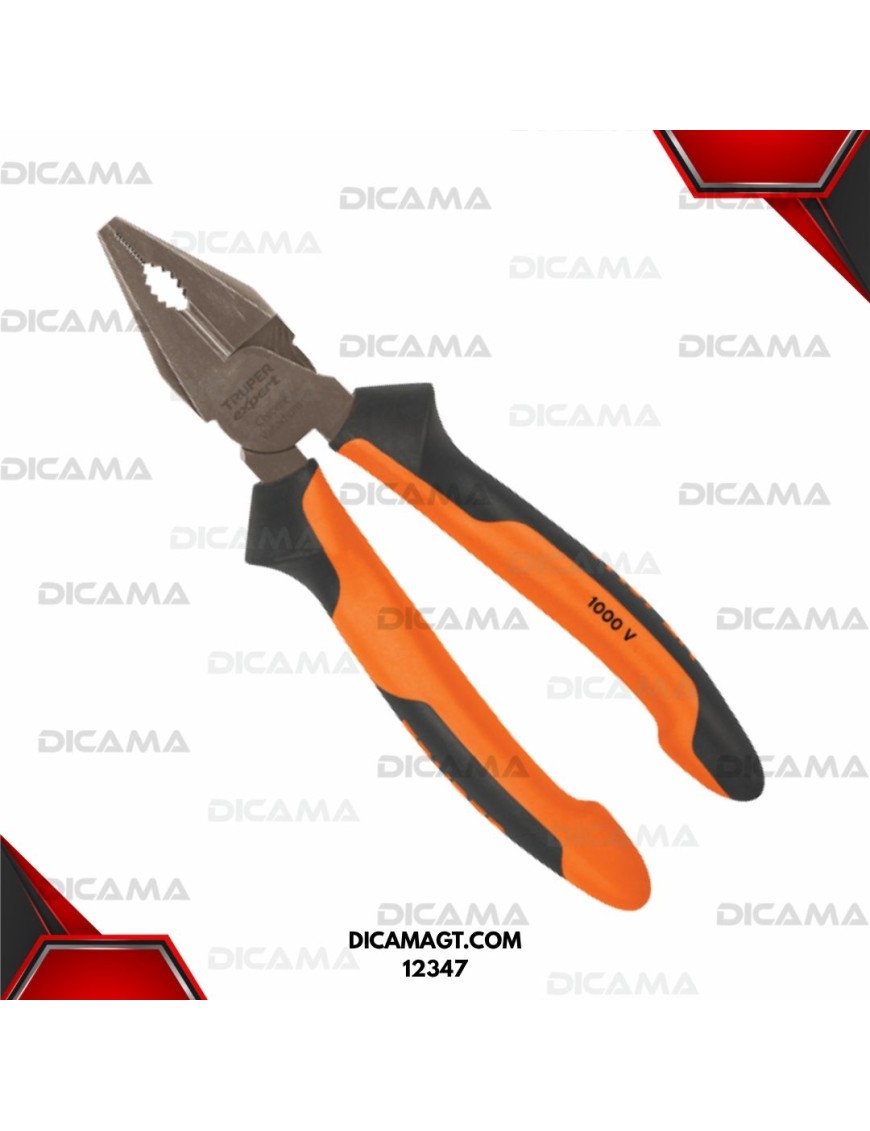 PINZA 6 ELECTRICISTA MANGO COMFORT GRIP EXPERT TRUPER 12347