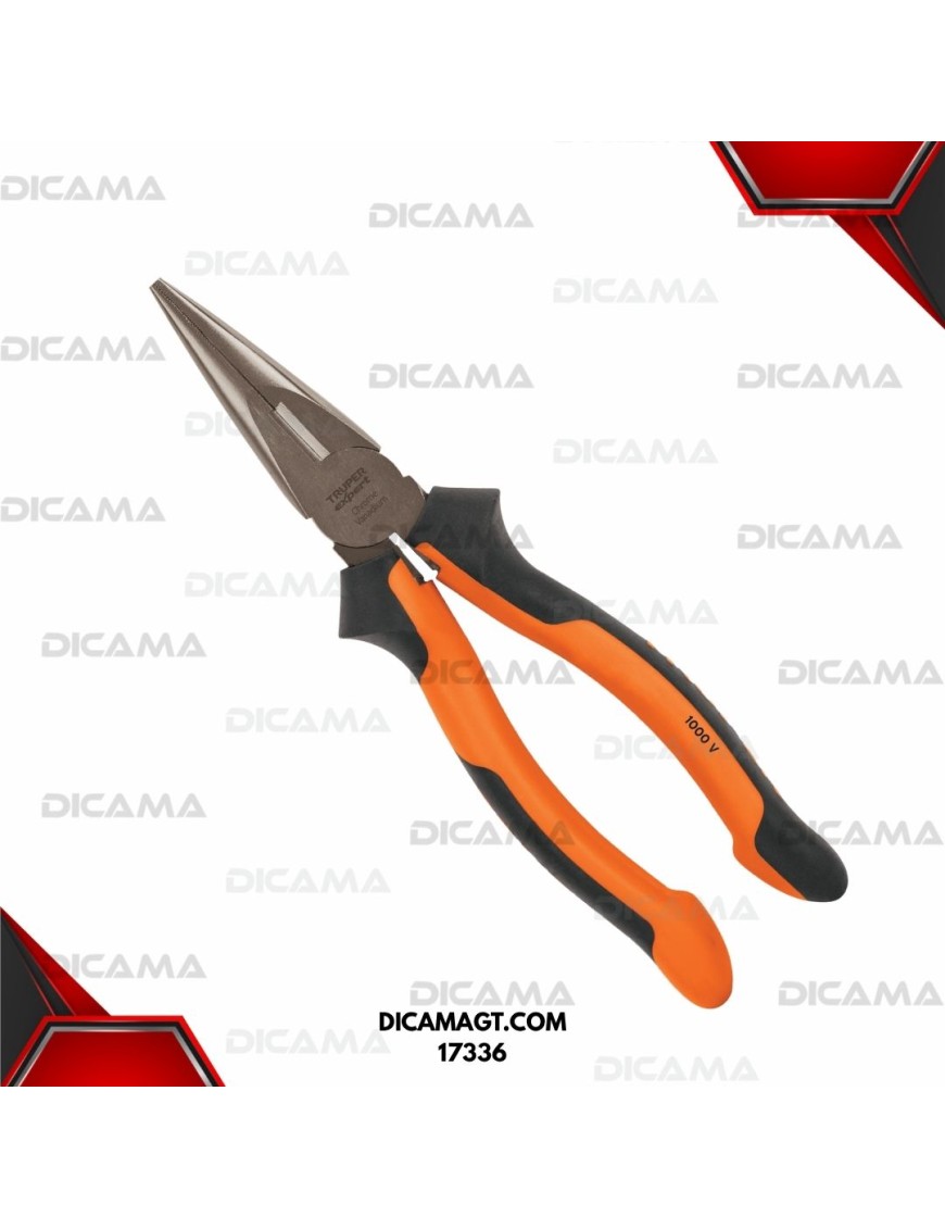PINZA 8 PUNTA Y CORTE MANGO COMFORT GRIP EXPERT TRUPER 17336
