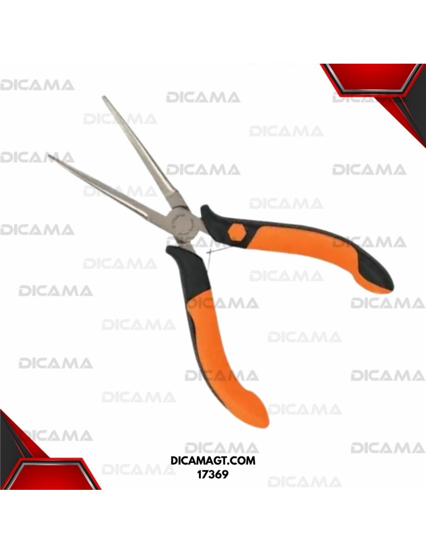 PINZA 6 MINI DE PUNTA DE AGUJA MANGO COMFORT GRIP TRUPER 17369