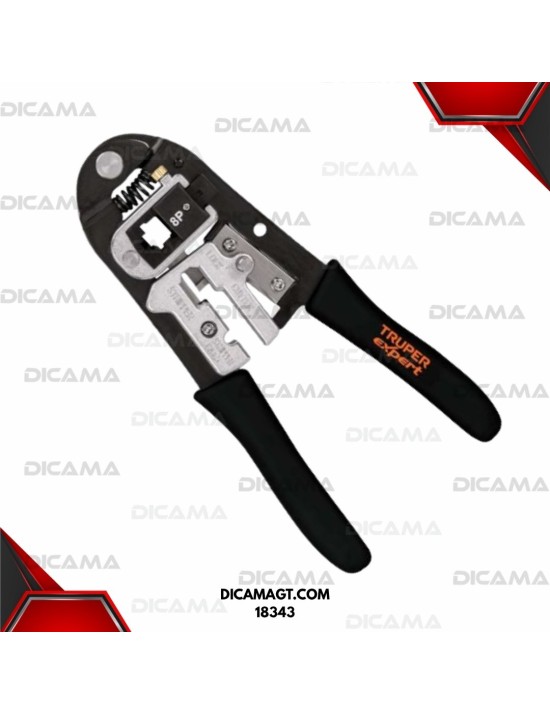 PINZA 8 PONCHADORA MODULOS INTERCAMBIABLES TRUPER 18343