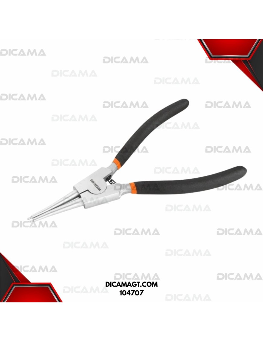 PINZA 7 PUNTA RECTA  PARA ABRIR WOKIN 104707