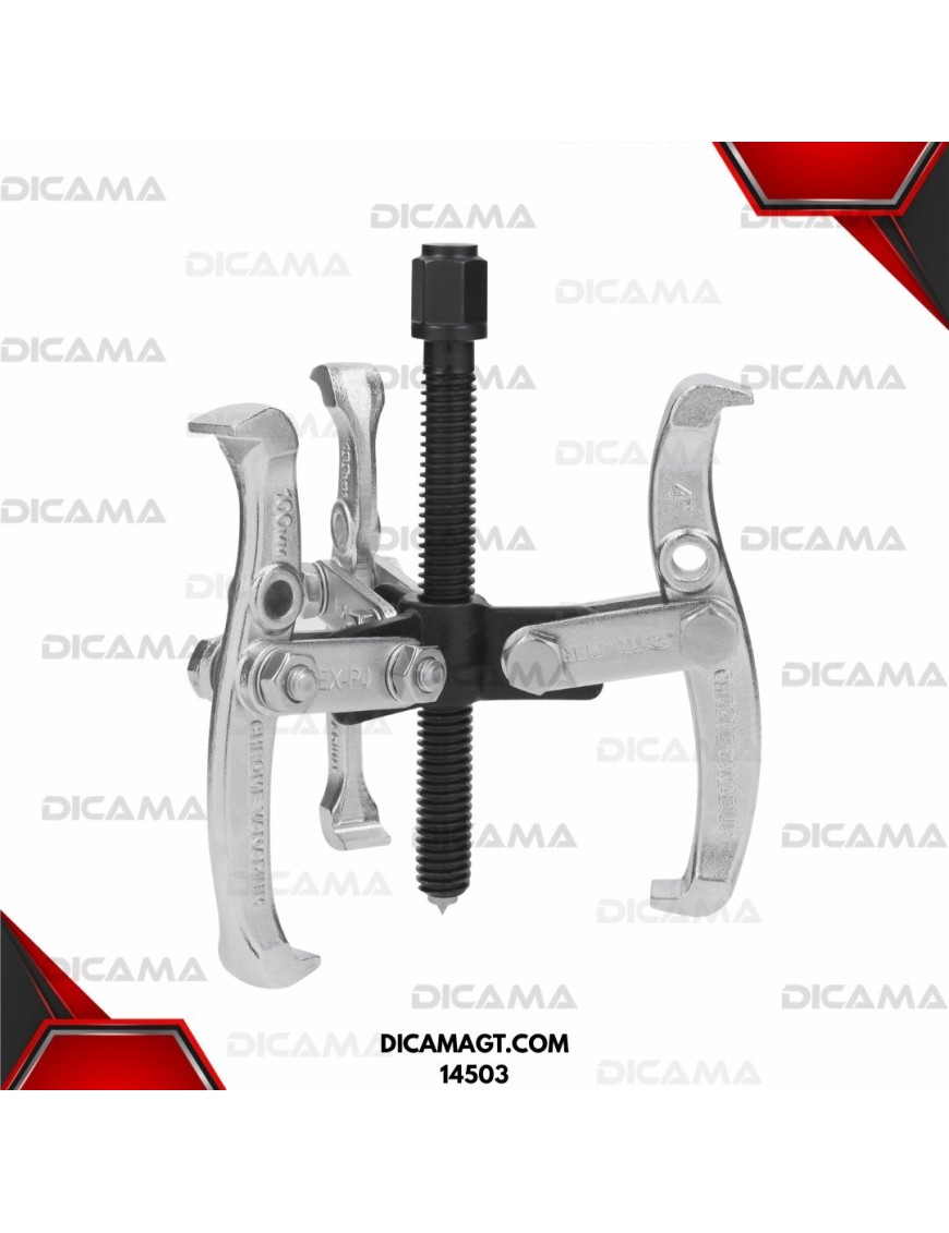 EXTRACTOR DE POLEAS DE 3 BRAZOS DE 5 TRUPER 14503