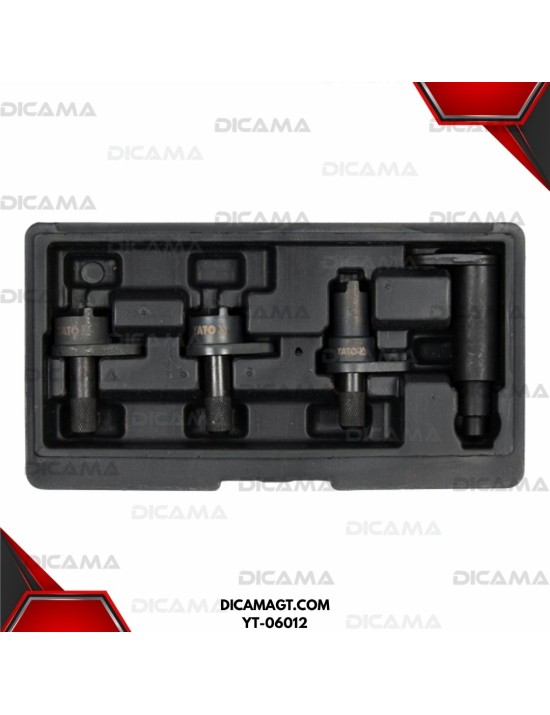 BLOQUEO DE TIEMPO DE MOTOR GASOLINA (VW,SEAT,SKODA) SET YATO YT-06012