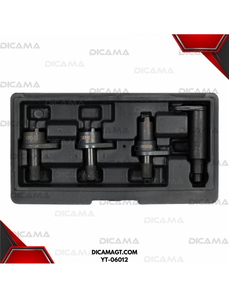 BLOQUEO DE TIEMPO DE MOTOR GASOLINA (VW,SEAT,SKODA) SET YATO YT-06012