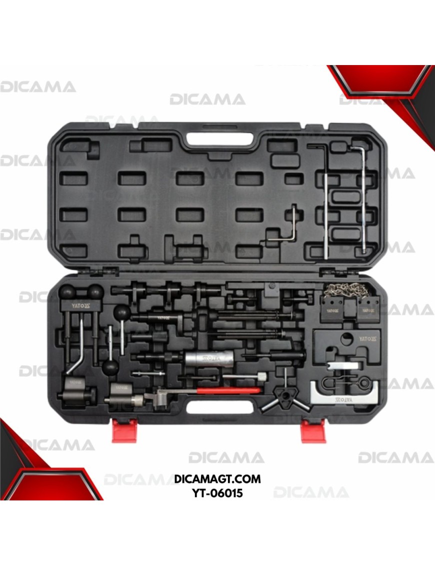 SINCRONIZACON DE MOTORES DIESEL 34 PCS YATO YT-06015