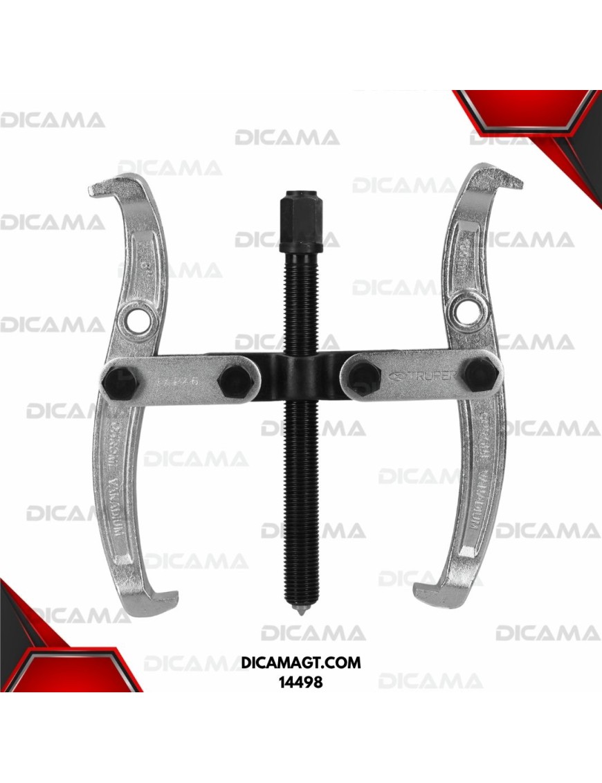 EXTRACTOR DE POLEAS 2 BRAZOS 6 TRUPER 14498