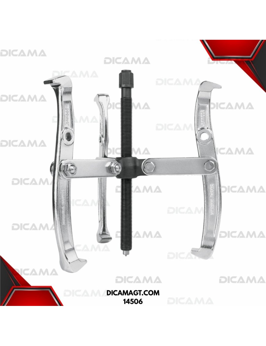 EXTRACTOR DE POLEAS DE 3 BRAZOS DE 6 TRUPER 14506