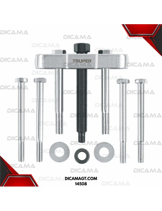 EXTRACTOR DE VOLANTES DE 10 PIEZAS TRUPER 14508