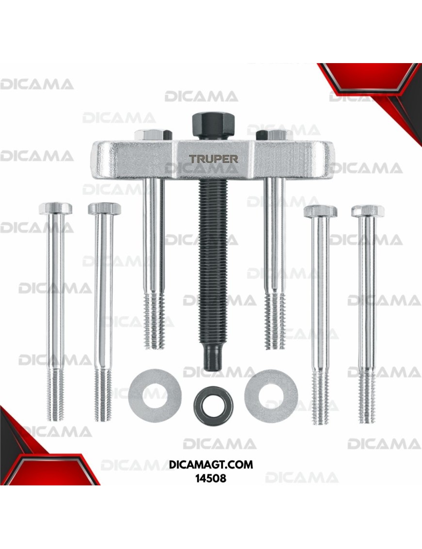 EXTRACTOR DE VOLANTES DE 10 PIEZAS TRUPER 14508