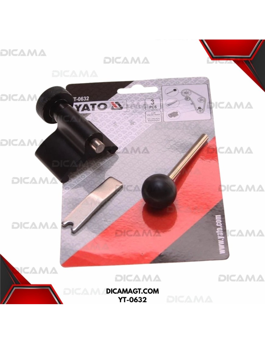 BLOQUEO DE MOTOR DIESEL SET 3 PCS YATO YT-0632