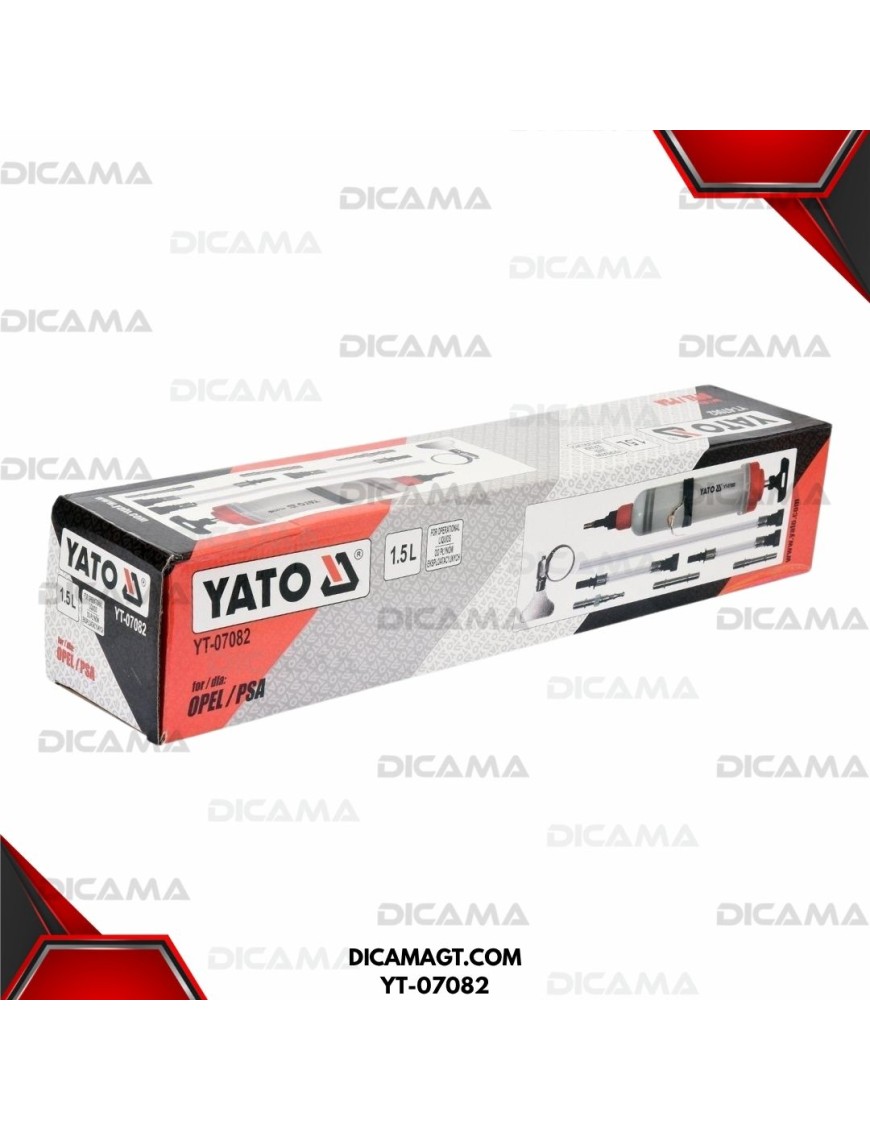 EXTRACTOR PARA LINEAS  DE COMBUSTIBLE DIESEL/GASOLINA YATO YT-07082