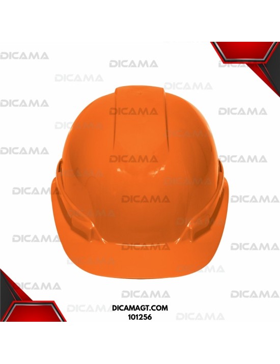 CASCO DE SEGURIDAD NARANJA VENTILADO TRUPER 101256