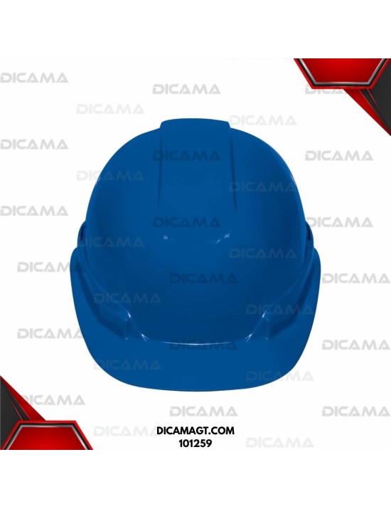 CASCO DE SEGURIDAD AZUL VENTILADO TRUPER 101259