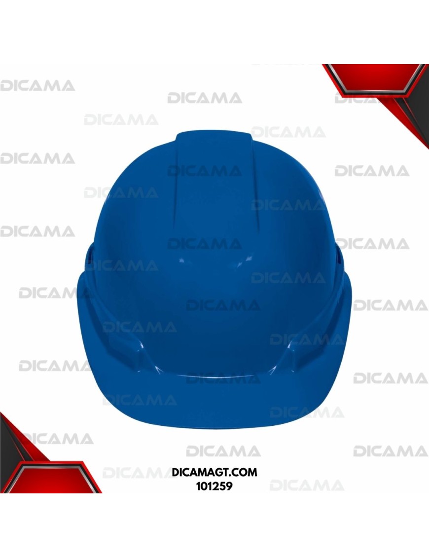 CASCO DE SEGURIDAD AZUL VENTILADO TRUPER 101259