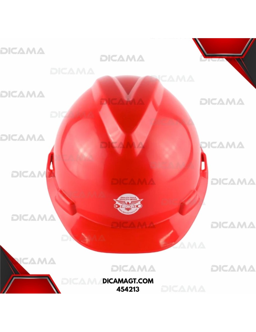 CASCO DE SEGURIDAD ROJO WOKIN 454213