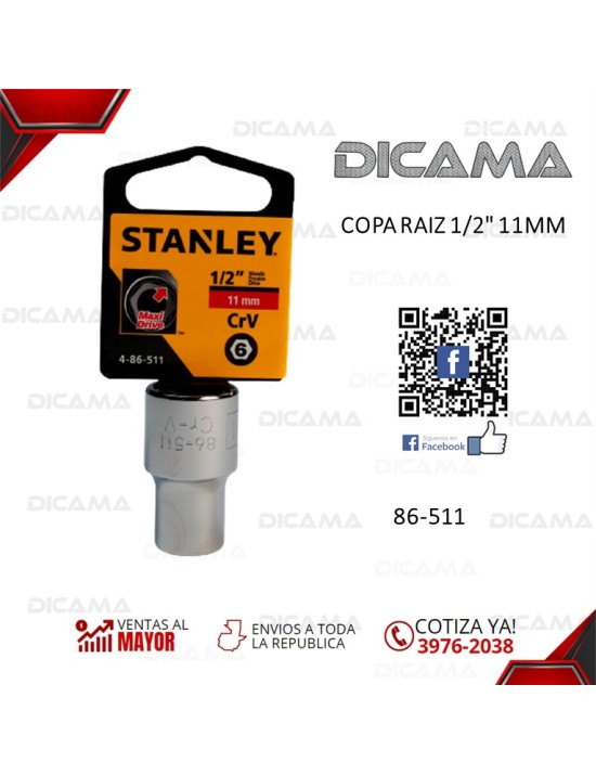 COPA RAIZ 1/2" 11MM