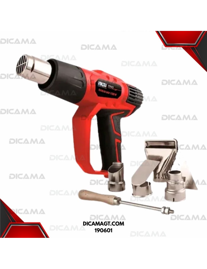 PISTOLA AIRE CALIENTE 1500 WATTS-PRO AKSI 190601