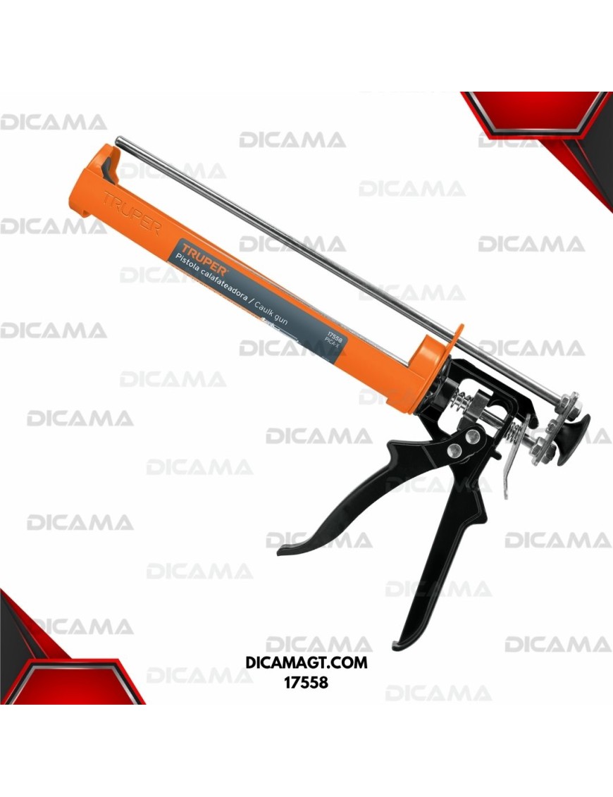PISTOLA CALAFATEADORA REFORZADA 8-1/2X2 TRUPER 17558