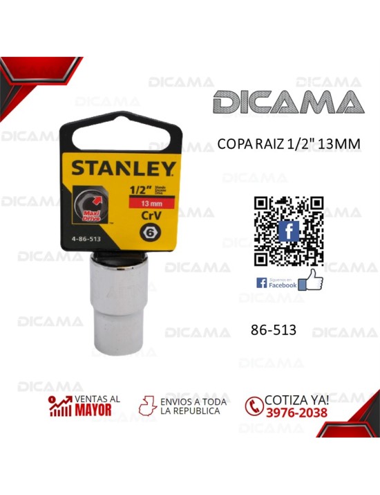 COPA RAIZ 1/2" 13MM