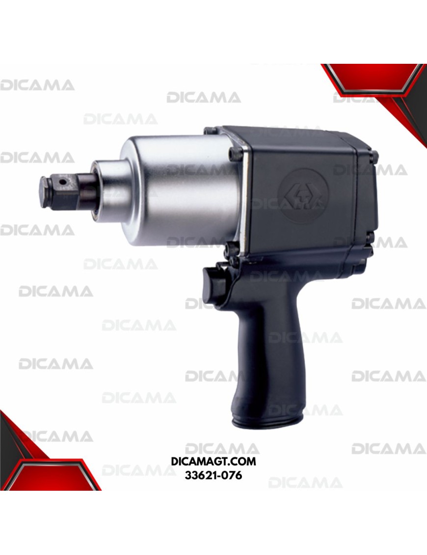 PISTOLA DE IMPACTO RAIZ 3/4 NEUMATICA 800 LB/PIE KING TONY KING TONY 33621-076