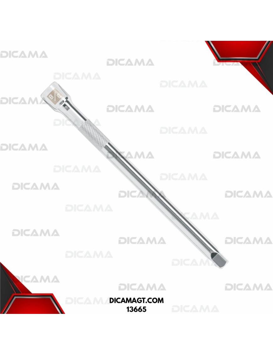 EXTENSIÓN DE 8 PARA MATRACA, CUADRO 3/8 TRUPER 13665