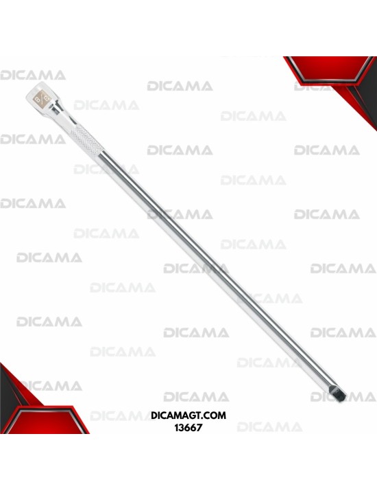 EXTENSIÓN DE 12 PARA MATRACA, CUADRO 3/8 TRUPER 13667