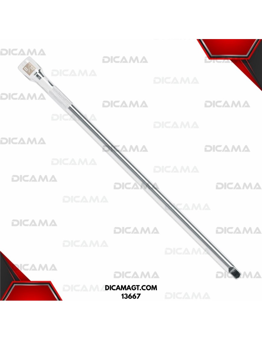 EXTENSIÓN DE 12 PARA MATRACA, CUADRO 3/8 TRUPER 13667