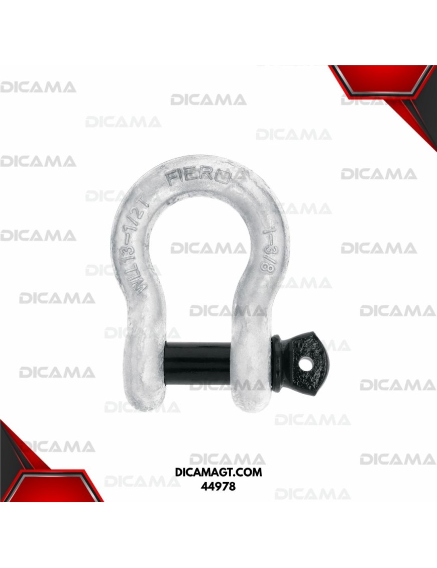 GRILLETE DE ACERO FORJADO 1-3/8 FIERO 44978