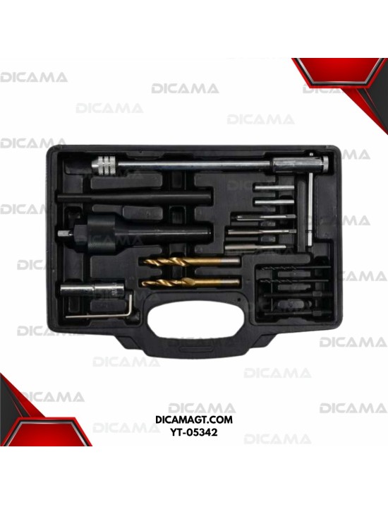 EXTRACTOR DE BUJIAS ROTAS 16 PZS YATO YT-05342