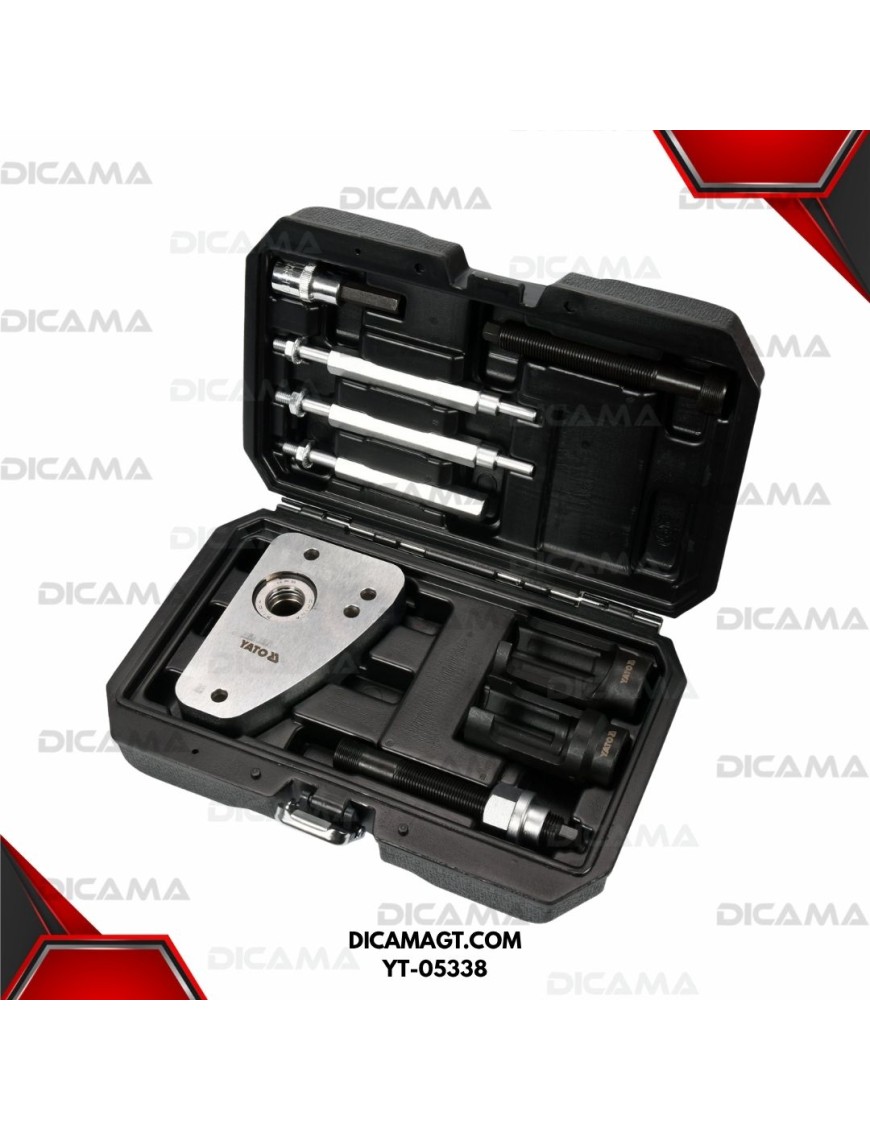 EXTRACTOR DE INYECTORES DIESEL 10 PZS YATO YT-05338