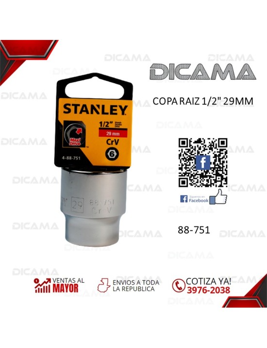 COPA RAIZ 1/2" 29MM