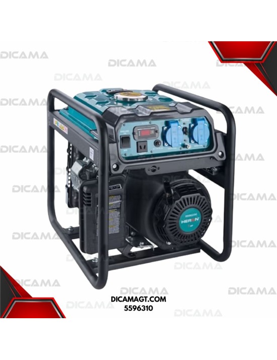 GENERADOR ELECTRICO 3,700 WATTS Y SOLDADOR INVERSOR 4T GAS 6.5HP HERON 5596310