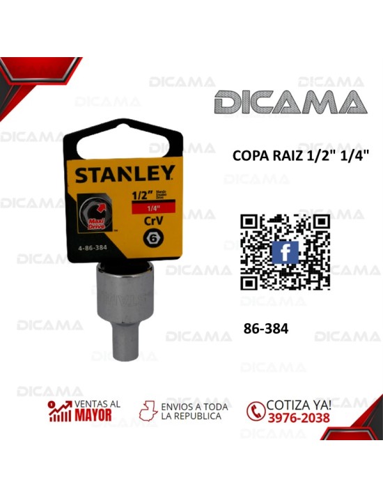 COPA RAIZ 1/2" 1/4"