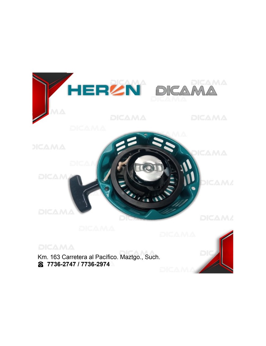 CARRETE PARA GENERADOR/HIDROLAVADORA HERON G8896124.2.12