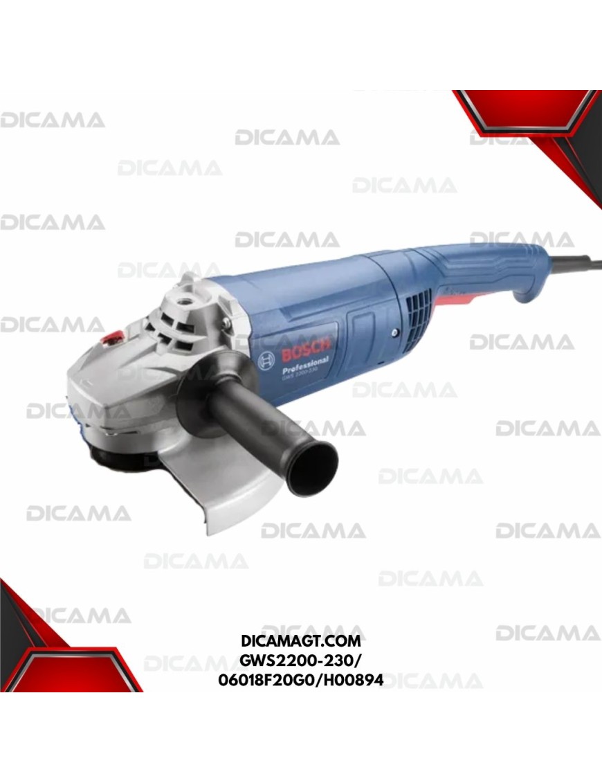 PULIDORA 9 2,200W BOSCH GWS2200-230/ 06018F20G0/H00894