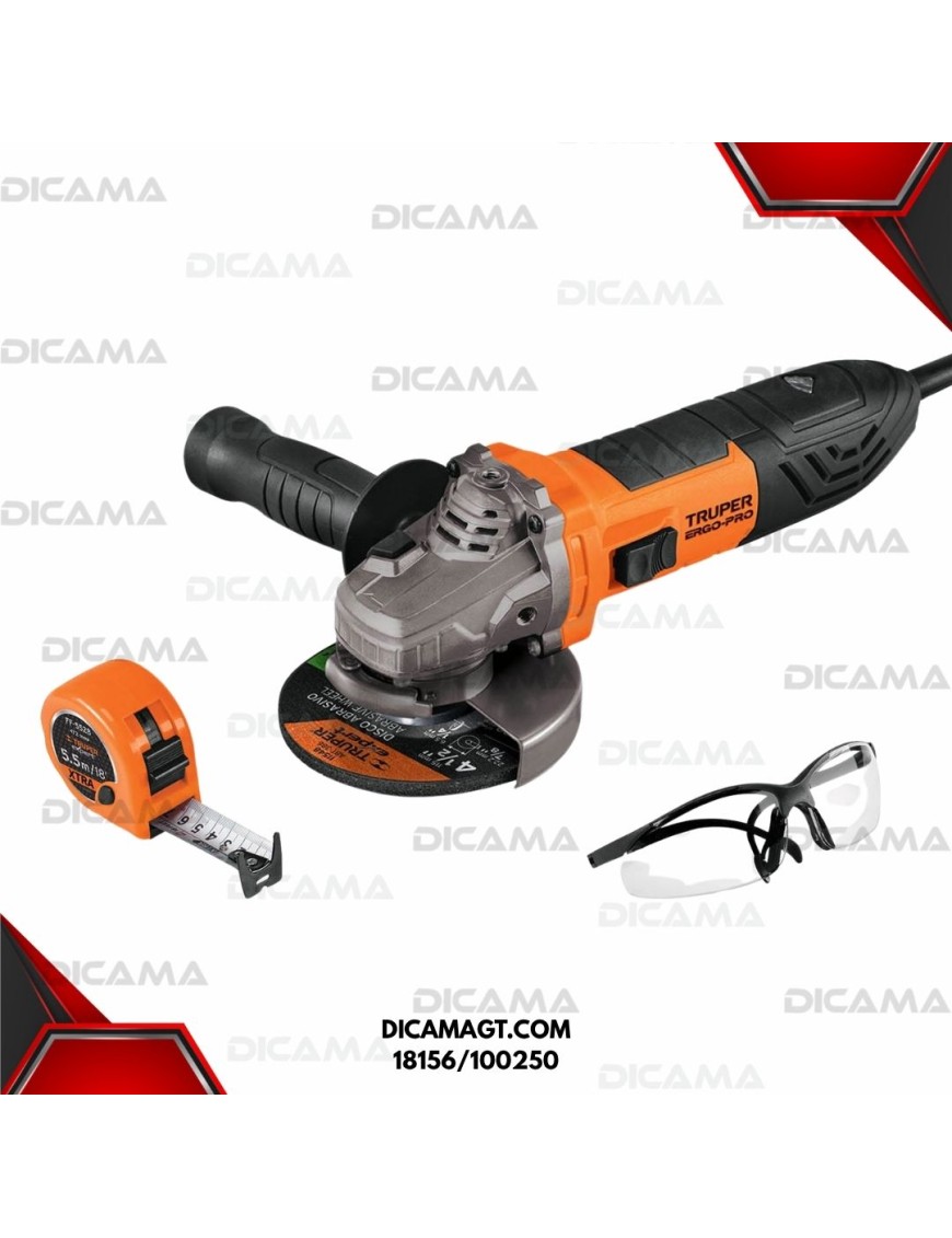 PULIDORA 4 1/2 800 WATTS ERGO PRO TRUPER 18156/100250