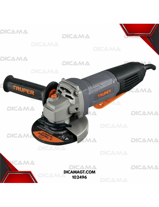 PULIDORA 4 1/2 850 WATTS INTERRUPTOR DE PALETA INDUSTRIAL TRUPER 102496