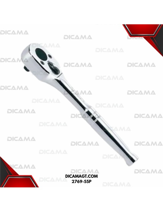RATCHET RAIZ 1/4 6 REVERSIBLE PULIDO KING TONY 2769-55P