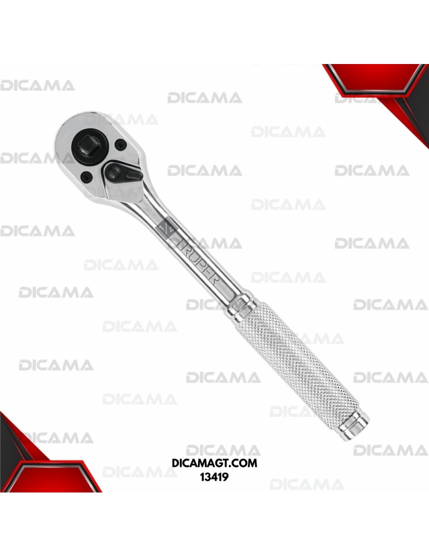 RATCHET RAIZ 1/4 Y 3/8 TRUPER 13419