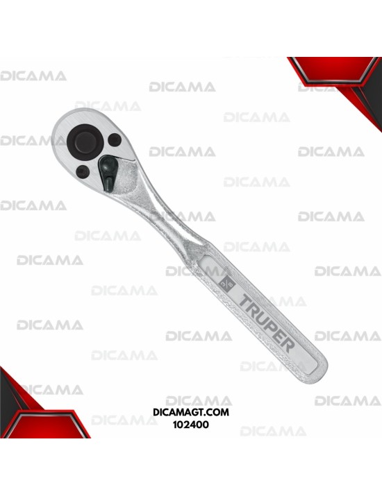 RATCHET RAIZ 3/ 8 72 DIENTES TRUPER 102400