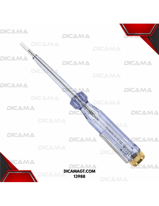 PROBADOR DE CORRIENTE ALTERNA T/DESARM 14CM TRUPER 13988